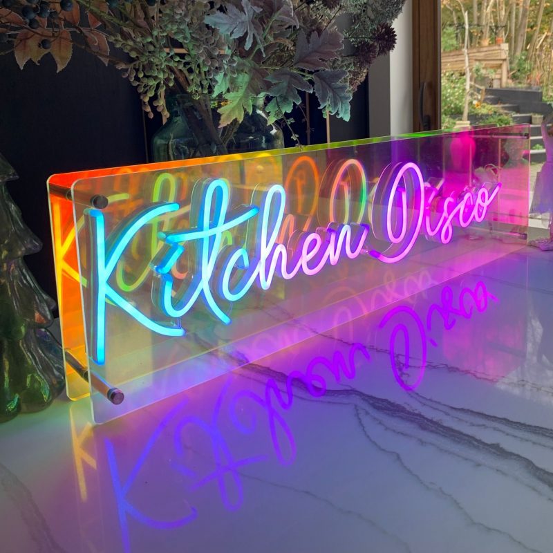 Photo of Kitchen Disco LED Neon Sign with an Infinity effect by Love Inc Ltd