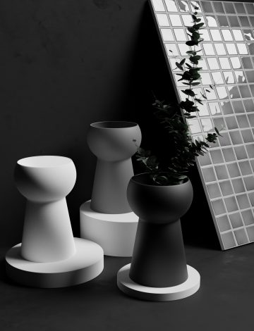 CUP Minimalist Vase – 3D printed